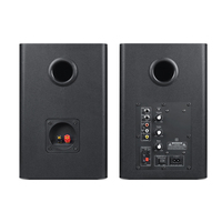 Woofer Digital de madera de 100W y 6,5 pulgadas, bajo TRS, estudio en casa, laboratorio de grabación de música, altavoz de Monitor activo alimentado profesional