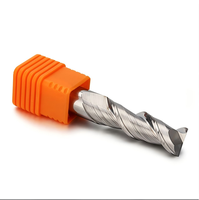 Fraise à double dent de haute qualité pour CNC, outil de coupe pour l'aluminium, le cuivre et les métaux, outils de tournage