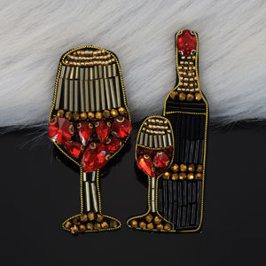 Tissu perlé 3D luxueux patchs de strass brodés 3D PVC pour vêtements sacs chapeaux accessoires vêtements appliqués à la mode - Product Image 3