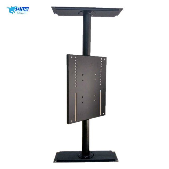 Custom 75-85-100 Inches Cabinet Hidden TV Stand Top 360 Degree Rotate Mount Manual Rotate Holder Furniture TV Mounts & Carts