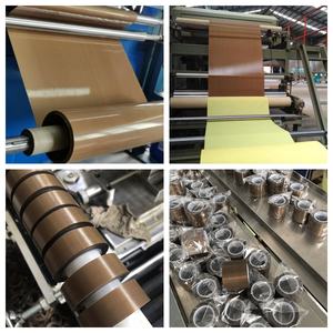 7.96 oz/270gsm 11 יארד גליל בידוד עמידות בטמפרטורה גבוהה סרט פיברגלס מצופה PTFE - Product Image 4