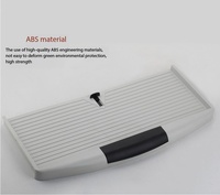 Support de clavier moderne pour bureau à domicile/bureau informatique avec support de souris et kit de rail coulissant