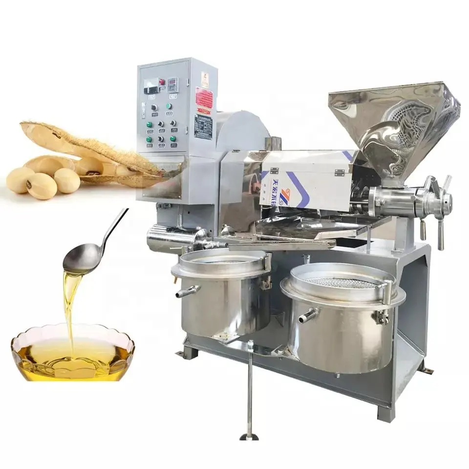 Machine à fabriquer de l'huile de noix de coco, procédé de cuisson à l'extracteur de maïs chaud et froid