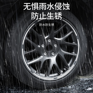 Tesla <b>Wheel</b> Hub Protection Ring 18inch 5x114.3mm Luminous <b>Plastic</b> Cover for Retrofit Upgrade - Product Image 3