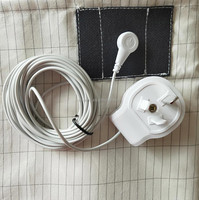 Drap-housse de mise à la terre, argent conducteur 5%, 95% coton, feuille de mise à la terre, 400 TC, feuilles de mise à la terre, meilleur sommeil