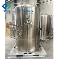 Réservoir de stockage cryogénique du réservoir 210L 450L 1000L d'hydrogène liquide de certification de la CE d'acier inoxydable pour l'hôpital médical