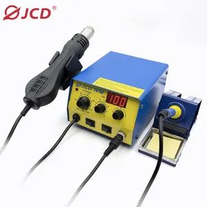 JCD 761D SMD Hot Air Soldering Station BGA Rework Station Automatic Rework Station 220v / 110v 700W 2 in 1 LED New Product 2020