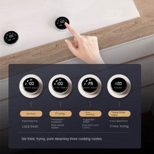 Cuisinière électrique à brûleur unique en acier inoxydable 3000-3999W, commande tactile, classe E, efficacité énergétique, multifonction, usage commercial - Product Image 4