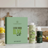 Bouteille vide pour huile d'olive et vinaigre avec couvercle, logo personnalisé, boîte en fer blanc pour huile d'olive avec bouchon à vis, boîte en fer blanc étanche pour huile d'olive