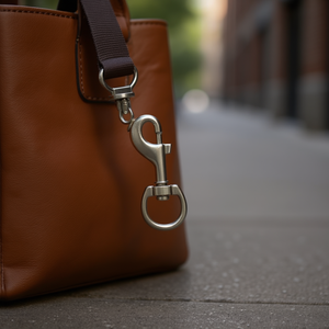 Moschettone in metallo ILAN 20x60mm per tracolla borsa 1pz - Product Image 2