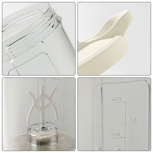 Automatic Mini Stirring <b>Cup</b> Custom Plastic Portable 400ml Electric Self Stirring <b>Cup</b> for Coffee - Product Image 5