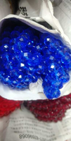 Perles en verre cristal facettées rondes de 3 mm, 4 mm, 6 mm, 8 mm, couleurs vert, bleu, violet, en vrac, pour la fabrication de bijoux