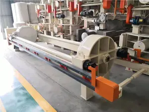 Equipamento de filtro prensa de alta pressão para tratamento de argila de placas de filtro redondas