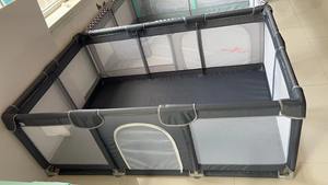 Grande forma quadrata regolabile recinzione pieghevole <span class=keywords><strong>Playpen</strong></span> rimovibile gattonare Guardrail per neonati e bambini piccoli - Product Image 5