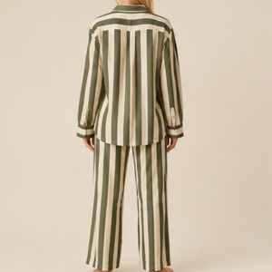 Produttore di eleganti pigiami <span class=keywords><strong>da</strong></span> donna in 2 pezzi <span class=keywords><strong>a</strong></span> manica lunga con bottoni top e pantaloni camicie <span class=keywords><strong>da</strong></span> <span class=keywords><strong>notte</strong></span> abbigliamento <span class=keywords><strong>da</strong></span> <span class=keywords><strong>notte</strong></span> indumenti <span class=keywords><strong>da</strong></span> <span class=keywords><strong>notte</strong></span> - Product Image 4