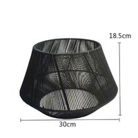 Vente en gros d'abat-jour en corde de papier tissée à la main, écologique, de style industriel japonais moderne, de haute qualité, pour la décoration de la maison