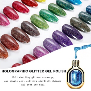 Gel de Uñas Holográfico con Purpurina OEM ODM, 84 Colores, Gel UV con Diamantes Triturados y Purpurina Láser, Sin HEMA, Proveedor de Gel para Uñas para Fiestas - Product Image 2