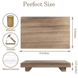 Декоративный поднос-органайзер Ferdinand из дерева в деревенском стиле для ванной, кухни, туалетного столика - Product Image 3