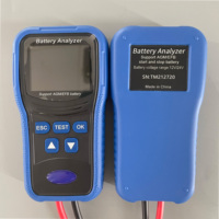 Probador de batería TM300 analizador 12V 24V probador de batería carga electrónica herramienta de diagnóstico de coche