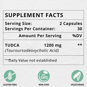 Capsule TUDCA <span class=keywords><strong>HEALTH</strong></span> fournie par l'usine GMP Exportation transfrontalière Supplément de santé du foie pour adultes Pas pour les femmes enceintes - Product Image 4