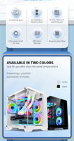 SNOWMAN OEM Tempered Glass PC Case a E-sport's Favorite Low MOQ Computer Cases With USB 3.0 Custom ATX Towers Gaming Cabinet