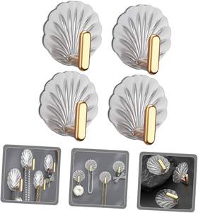 Gancho Adhesivo de Pared al por Mayor, Hermoso y Transparente, de Acrílico, para Baño, Cocina, Sala de Estar, Porche, Dormitorio - Product Image 6