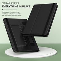 MoKo léger en cuir PU béquille étui pour tablette étui universel Portable pour Kindle 6 6.8 7 pouces Kindle Voyaga Fire Kobo