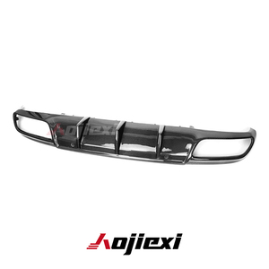 Divisor difusor de parachoques trasero de fibra de carbono estilo OTM para Mercedes Benz W205 Clase C C43 C63s Coupe 2015 + Kit de carrocería de alta calidad - Product Image 5