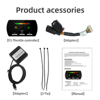 Controlador de acelerador electrónico para coche, acelerador F2, medidor automático, accesorios de coche para Motor eléctrico