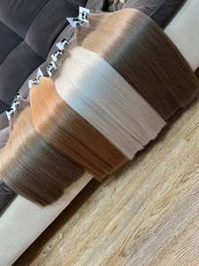 Proveedor Ruso de Cabello Humano Virgen al por Mayor, Cabello Liso con Cutícula Alineada, Paquetes de Cabello Humano Crudo en Color Claro - Product Image 2