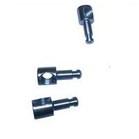 Support de montage réglable sur mesure en métal avec tige filetée, plaques de base, écrous et rondelles, zingué, diamètre de la tête M8, robuste
