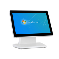 HSPOS 14 pouces Android caisse enregistreuse paquet pour supermarché POS imprimante thermique caisse boîte de numérisation est livré avec le logiciel