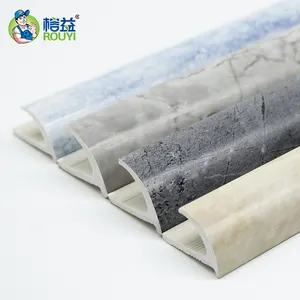 Factory Direct Sale Customize Logo Marble Pvc Tile Trim