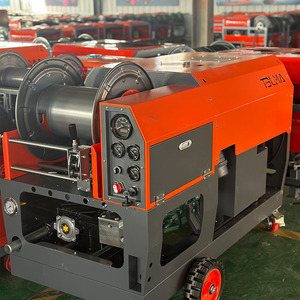 Pompe haute pression 400 bars 36 Lpm Machine de nettoyage des égouts Machine de nettoyage des égouts à jet d'eau <span class=keywords><strong>Moteur</strong></span> <span class=keywords><strong>diesel</strong></span> à quatre cylindres - Product Image 3