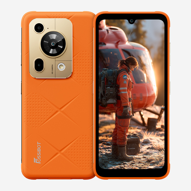 Fossibot F112 PRO 6.88inch 12+256G Octa Core CPU Android 14 OS IP68 Battery 5G Rugged Phone Durable Smartphone