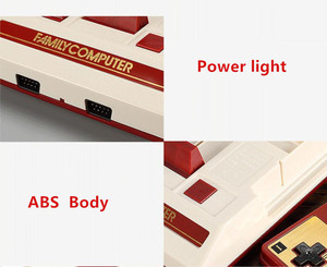 เครื่องเล่นวิดีโอเกมคลาสสิคย้อนยุค Fc Compact รุ่นขายดี พร้อมเกมในตัว 132 เกม คอนโทรลเลอร์ 2 ตัว ปลั๊ก US/ญี่ปุ่น รองรับการ์ด TF 8GB - Product Image 3