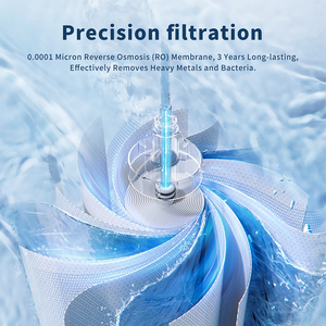 Wosfer Purificateur <span class=keywords><strong>d</strong></span>'<span class=keywords><strong>eau</strong></span> à osmose inverse tout-en-un pour la maison, sans installation, avec chauffage direct et fonction de <span class=keywords><strong>chauffe</strong></span> rapide, modèle de bureau - Product Image 4