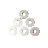 Cincin Keramik Piezo PZT Hurricane OD8-15mm dengan Kabel untuk Aplikasi Getaran Radial Kustom pada Sensor Aliran Ultrasonik