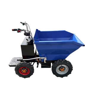 गर्म कृषि चार-पहिया इलेक्ट्रिक ट्रॉली लौह निर्माण के लिए 1 साल की वारंटी 600 किलोग्राम भार - Product Image 1