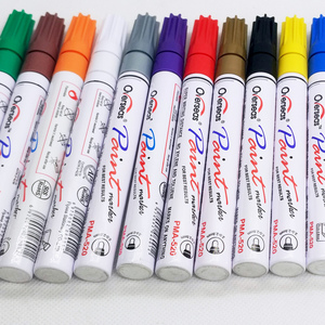 Pennarello Permanente <span class=keywords><strong>Bianco</strong></span> per Lavagna con Vernice Bianca e Vernice per Metallo - Product Image 3