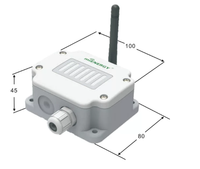 Capteur transmetteur de dioxyde de carbone sans fil mural OEM 0...2000 ppm, Lora, NB-IoT, 4G, pour la surveillance du CO2