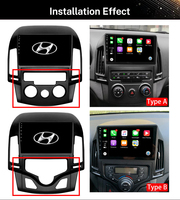 9 pouces écran tactile Wifi Bluetooth Carplay 2 Din Autoradio Android lecteur multimédia pour Hyundai I30 2007 2008 2009 2010 2011
