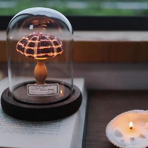 <b>Shell</b> Sea Urchin Lamp Study Desk Decoration Ornament Indoor Room Bedside Night <b>Light</b> Handmade Diy Material Package Holiday Gift - Product Image 3