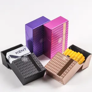 XY105CCP03-M nuovo Design portasigarette per uso domestico maschio 20 pezzi di capacità sigarette LOGO OEM accessori per fumatori di tabacco