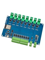 Módulo MOSFET ESP32 Modbus RTU de 8 Canales con RS485/TTL UART y Entradas Aisladas
