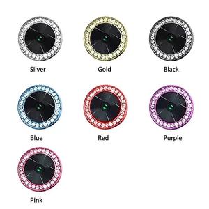 삼성 S25 ULTRA S24 용 다이아몬드 카메라 케이스 강화 유리 카메라 렌즈 화면 보호 카메라 렌즈 - Product Image 2