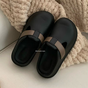 XIXITIAO Tendance 2026 Sabots à enfiler pour <span class=keywords><strong>femme</strong></span>, confortables en <span class=keywords><strong>EVA</strong></span>, à bout fermé, parfaites pour la maison, le bureau et les courses - Product Image 2