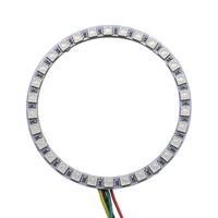 Harga Pabrik Lampu Depan Modifikasi Mobil 80Mm 90Mm 110Mm RGB 5050 Lampu Mata Malaikat dengan Remote Control Lampu Cincin Halo Kit
