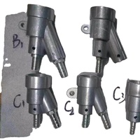 Pistolet de sablage à alimentation par gravité (type ABC)mini pistolet de sablage pistolet de sablage