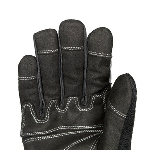 Palma acolchada sintética antiabrasión resistente montaje manejo trabajo aparejo mecánico herramientas guantes - Product Image 4